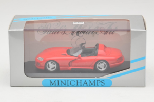 Dodge Viper RT/10 Cabriolet Rood Minichamps 1:43 430144032 Metaal — afbeelding 4 van 4