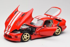 Dodge Viper GTS Rood Bburago 1:18 3075 Metaal — afbeelding 2 van 8