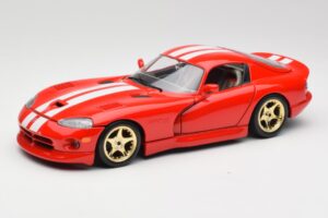 Dodge Viper GTS Rood Bburago 1:18 3075 Metaal