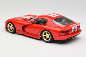 Dodge Viper GTS Rood Bburago 1:18 3075 Metaal — afbeelding 7 van 8