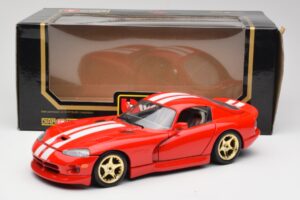 Dodge Viper GTS Rood Bburago 1:18 3075 Metaal — afbeelding 8 van 8