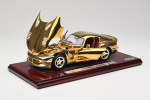 Dodge Viper GTS Gold Plated 23K Maisto 1:18 GP001 Metaal — afbeelding 2 van 8