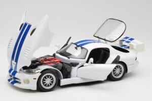 Dodge Viper GTS-R GT2 Wit 1997 Maisto 1:18 50316 Metaal — afbeelding 2 van 8