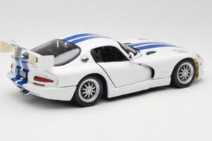 Dodge Viper GTS-R GT2 Wit 1997 Maisto 1:18 50316 Metaal — afbeelding 3 van 8