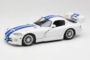 Dodge Viper GTS-R GT2 Wit 1997 Maisto 1:18 50316 Metaal