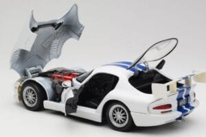 Dodge Viper GTS-R GT2 Wit 1997 Maisto 1:18 50316 Metaal — afbeelding 5 van 8