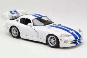 Dodge Viper GTS-R GT2 Wit 1997 Maisto 1:18 50316 Metaal — afbeelding 6 van 8