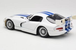 Dodge Viper GTS-R GT2 Wit 1997 Maisto 1:18 50316 Metaal — afbeelding 7 van 8