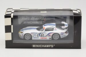 Dodge Viper GTS-R #61 Team Oreca S. Ayari / P. Gache 24 Hours of Le Mans 1997 Minichamps 1:43 430971461 Metaal — afbeelding 4 van 4