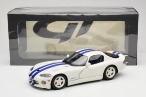 Dodge Viper GTS Stone White GT Spirit 1:18 GT940 Hars — afbeelding 6 van 6