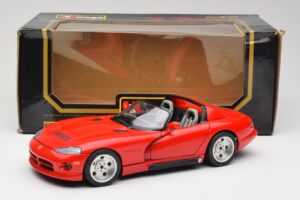 Dodge Viper RT/10 Rood Gelimiteerde Editie Bburago 1:18 3025 Metaal — afbeelding 8 van 8