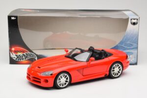 Dodge Viper SRT-10 Roadster Rood Hot Wheels 1:18 53836 Metaal — afbeelding 8 van 8