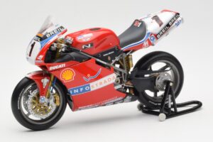 Ducati 998R WSB #1 T. Bayliss Ducati Infostrada 2002 Minichamps 1:12 122021201 Metaal — afbeelding 2 van 6
