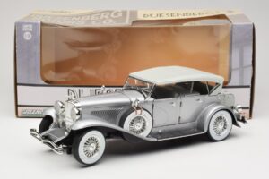 Duesenberg SJ Zilver GreenLight 1:18 13525 Metaal — afbeelding 8 van 8