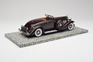 Duesenberg SJN Convertible Coupe Bordeaux Minichamps 1:18 107150331 Metaal — afbeelding 5 van 6