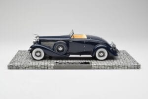 Duesenberg SJN Convertible Coupe Midnight Blue Minichamps 1:18 107150332 Metaal — afbeelding 3 van 6