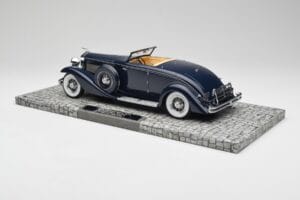 Duesenberg SJN Convertible Coupe Midnight Blue Minichamps 1:18 107150332 Metaal — afbeelding 5 van 6