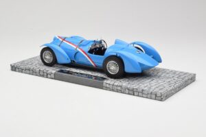Ecurie Bleue Delahaye Type 145 V12 R. Dreyfus Coupe du Million Montlhery 1937 Minichamps 1:18 107116100 Metaal — afbeelding 5 van 6