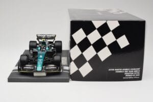 Aston Martin AMR22 Aramco #5 S. Vettel Monaco GP 2022 Minichamps 1:18 117220305 Hars — afbeelding 6 van 7