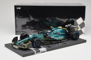 Aston Martin AMR22 Aramco #5 S. Vettel Monaco GP 2022 Minichamps 1:18 117220305 Hars — afbeelding 7 van 7
