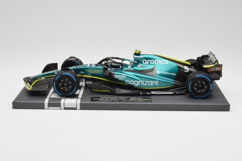 Aston Martin AMR22 Aramco #5 S. Vettel Monaco GP 2022 Minichamps 1:18 117220305 Hars