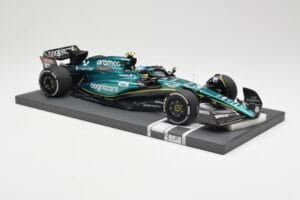 Aston Martin AMR23 #14 F. Alonso 3rd Place Saudi Arabian GP 2023 Minichamps 1:18 117230214 Metaal — afbeelding 4 van 7