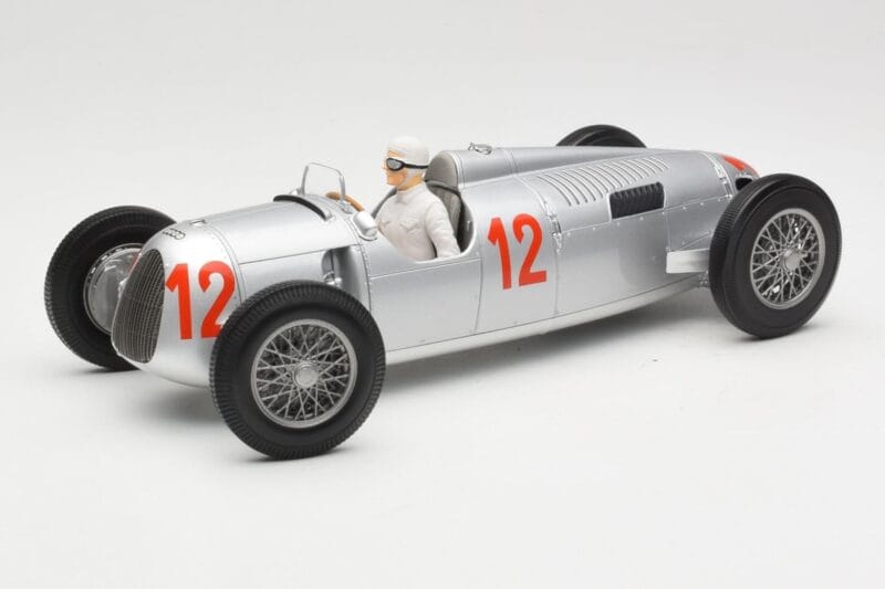 Auto Union Type C #12 H. Stuck Hungarian GP Budapest 1936 Minichamps 1:18 155361012 Metaal