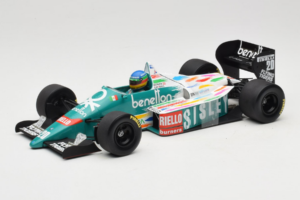 Benetton B186 #20 G. Berger F1 1986 Minichamps 1:18 80439418130 Metaal