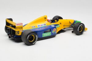 Benetton B191 #19 M. Schumacher F1 1991 Minichamps 1:18 100910119 Metaal — afbeelding 2 van 6