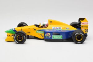 Benetton B191 #19 M. Schumacher F1 1991 Minichamps 1:18 100910119 Metaal — afbeelding 3 van 6