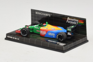 Benetton B189 Ford E. Pirro F1 1989 Minichamps 1:43 400890020 Metaal — afbeelding 3 van 5