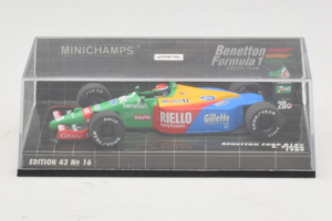 Benetton B189 Ford E. Pirro F1 1989 Minichamps 1:43 400890020 Metaal — afbeelding 5 van 5