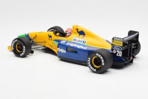 Benetton Ford B191 #19 N. Piquet F1 1991 Minichamps 1:18 100910020 Metaal — afbeelding 3 van 6