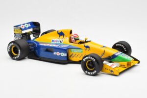 Benetton Ford B191 #19 N. Piquet F1 1991 Minichamps 1:18 100910020 Metaal — afbeelding 4 van 6