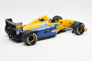 Benetton Ford B191 #20 R. Moreno F1 1991 Minichamps 1:18 100910019 Metaal — afbeelding 2 van 6