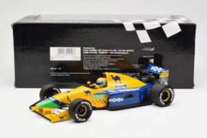 Benetton Ford B191 #20 R. Moreno F1 1991 Minichamps 1:18 100910019 Metaal — afbeelding 6 van 6