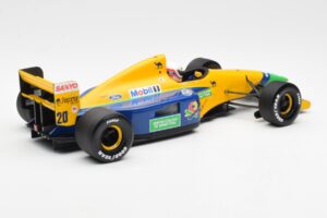 Benetton Ford B191B #20 M. Brundle F1 Early Season 1992 Minichamps 1:18 100920120 Metaal — afbeelding 2 van 6