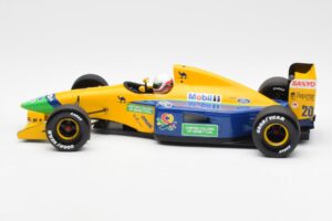 Benetton Ford B191B #20 M. Brundle F1 Early Season 1992 Minichamps 1:18 100920120 Metaal — afbeelding 3 van 6