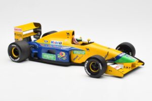 Benetton Ford B191B #20 M. Brundle F1 Early Season 1992 Minichamps 1:18 100920120 Metaal — afbeelding 4 van 6