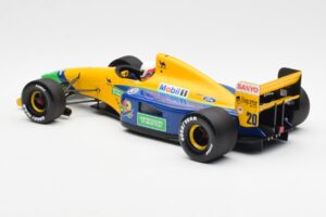 Benetton Ford B191B #20 M. Brundle F1 Early Season 1992 Minichamps 1:18 100920120 Metaal — afbeelding 5 van 6