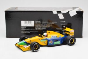 Benetton Ford B191B #20 M. Brundle F1 Early Season 1992 Minichamps 1:18 100920120 Metaal — afbeelding 6 van 6
