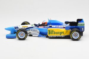 Benetton B195 Renault #1 M. Schumacher Winner Japanese GP 1995 Minichamps 1:18 510953401 Metaal — afbeelding 3 van 6