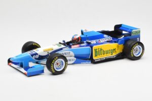 Benetton B195 Renault #1 M. Schumacher Winner Japanese GP 1995 Minichamps 1:18 510953401 Metaal