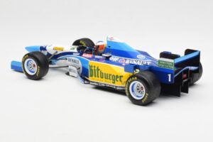 Benetton B195 Renault #1 M. Schumacher Winner Japanese GP 1995 Minichamps 1:18 510953401 Metaal — afbeelding 5 van 6