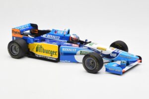 Benetton B195 Renault #1 M. Schumacher Canadian GP 1995 Minichamps 1:18 510950601 Metaal — afbeelding 4 van 6