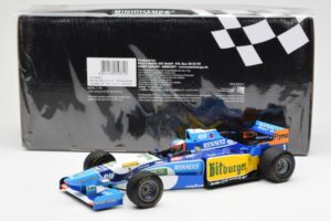 Benetton B195 Renault #1 M. Schumacher Canadian GP 1995 Minichamps 1:18 510950601 Metaal — afbeelding 6 van 6