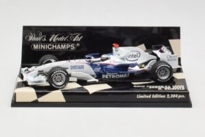 BMW Sauber F1.08 #5 N. Heidfeld Showcar 2008 Minichamps 1:43 400080083 Metaal