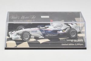 BMW Sauber F1.08 #5 N. Heidfeld Showcar 2008 Minichamps 1:43 400080083 Metaal — afbeelding 5 van 5