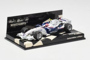 BMW Sauber F1.08 #4 R. Kubica Showcar 2008 Minichamps 1:43 400080084 Metaal — afbeelding 2 van 5