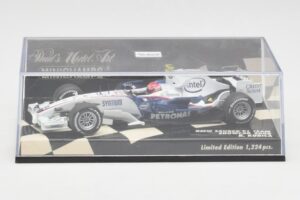 BMW Sauber F1.08 #4 R. Kubica Showcar 2008 Minichamps 1:43 400080084 Metaal — afbeelding 5 van 5